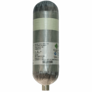 30 Min. Part# 30-450001 - 4.76L 4500 PSI Carbon Fiber Cylinder DOT, TC & ISO Certified